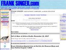 Tablet Screenshot of franksinger.com